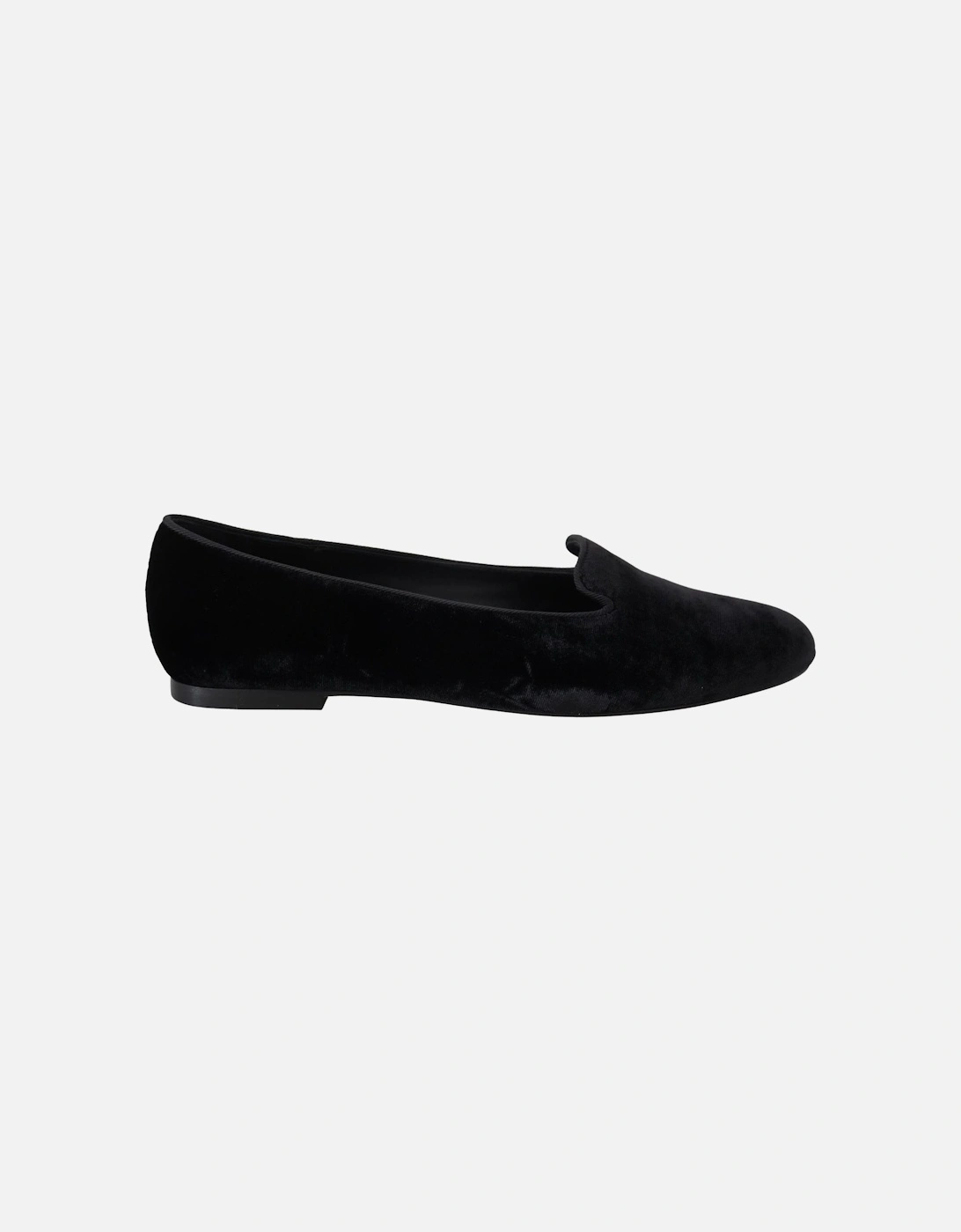 Velvet Ballerina Flats Black Women, 7 of 6