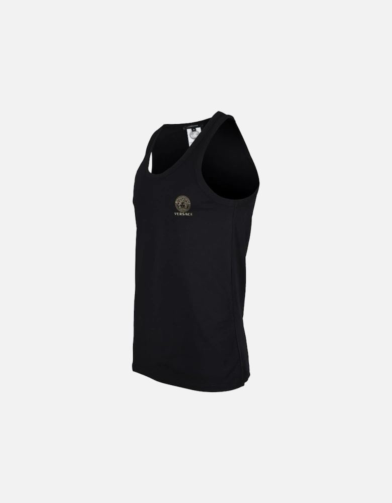 Medusa Tank Top Undershirt, Black