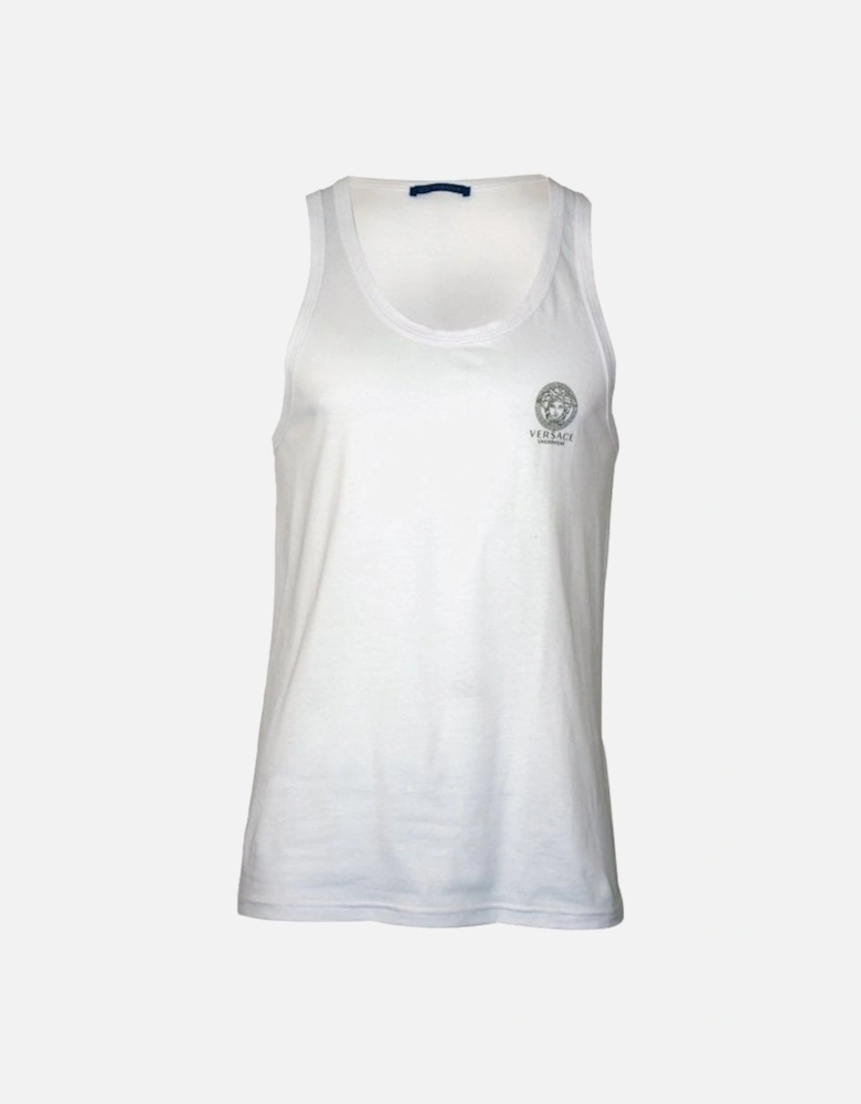 Medusa Tank Top Undershirt, White