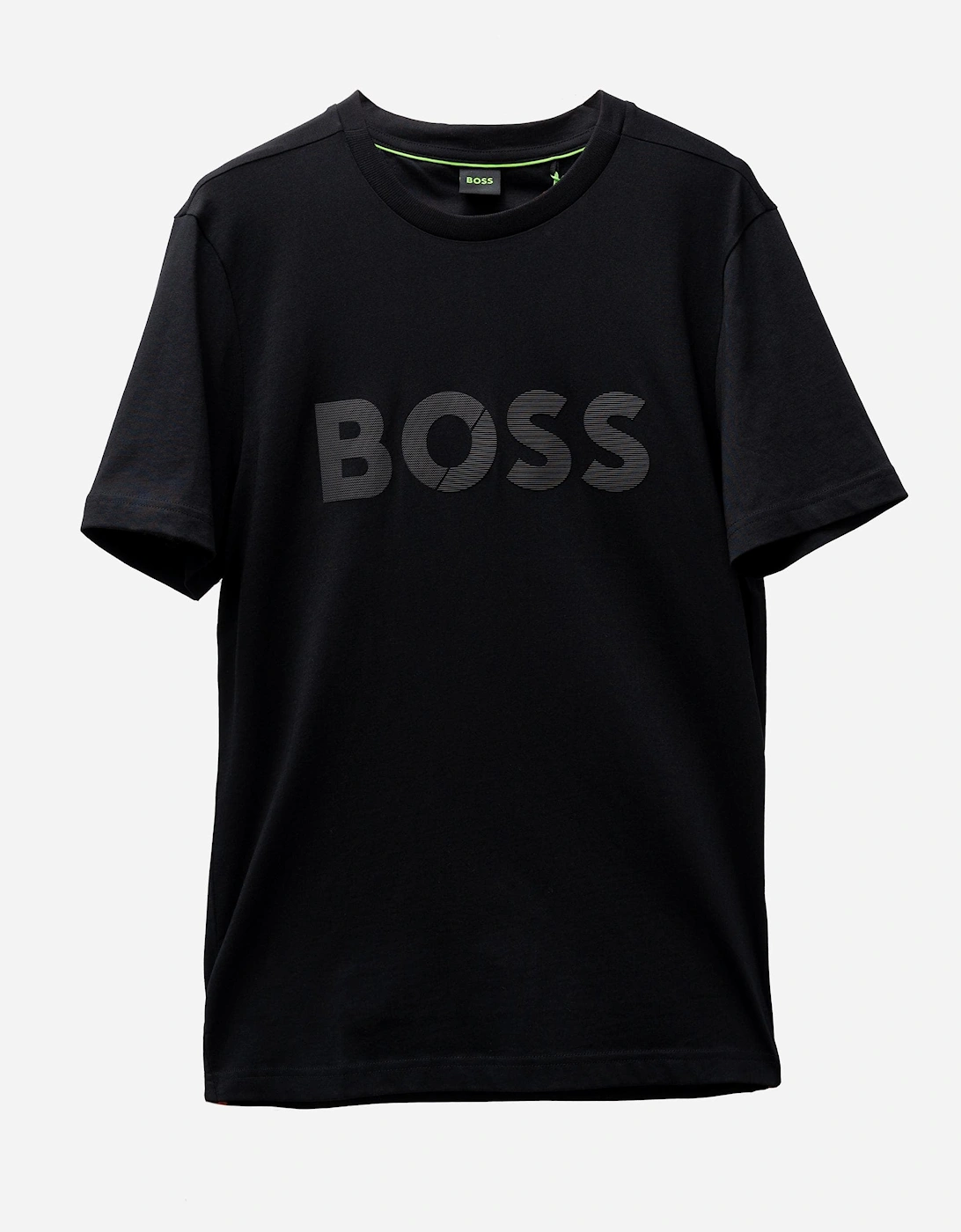 BOSS Green Tee Tape Mens T-Shirt with Logo, 2 of 1