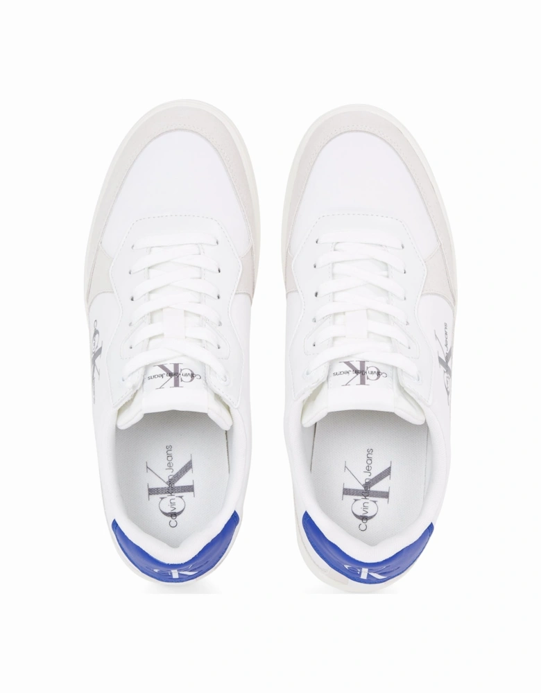 Jeans CLASSIC CUPSOLE Mens Trainers Bright White/Sapphire Blue