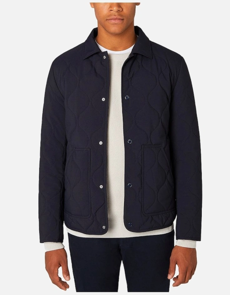 Nonah Quilted Jacket Navy