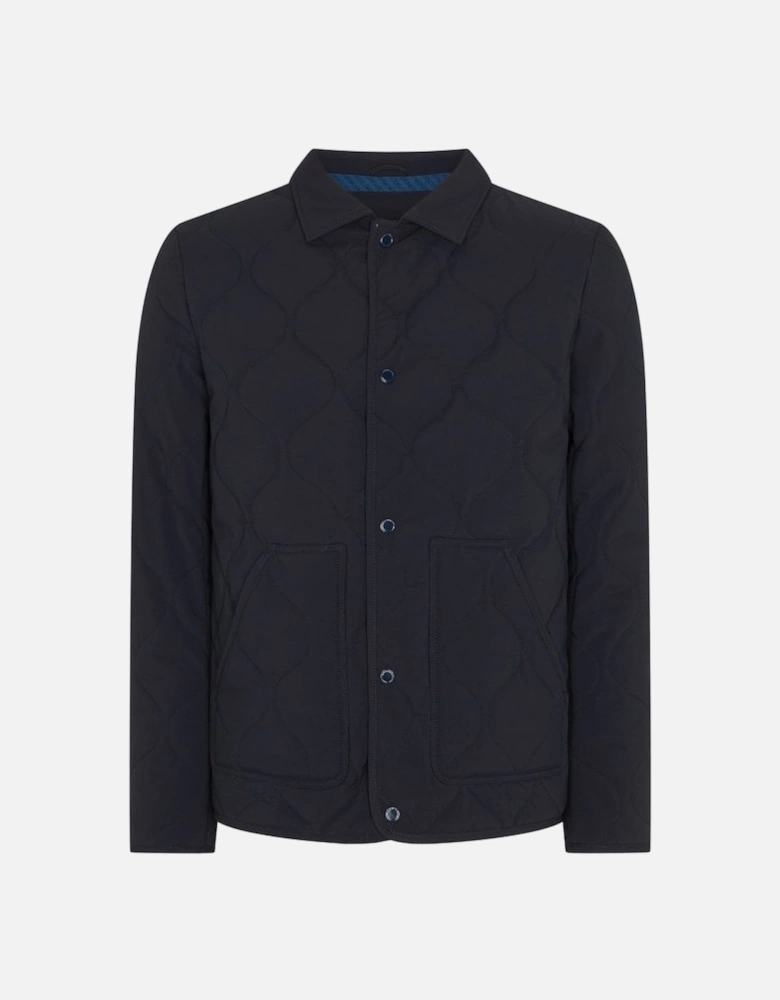 Nonah Quilted Jacket Navy