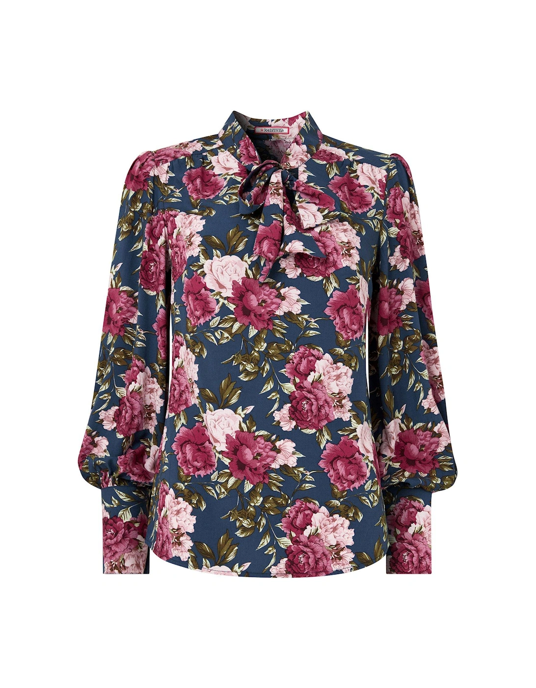 Make A Statement Printed Blouse - Blue