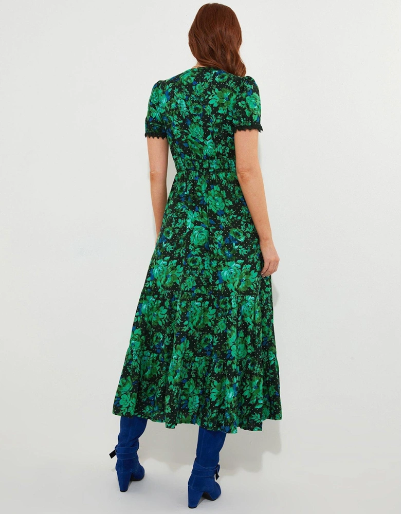 Daisy Dreams Dress - Bright Green