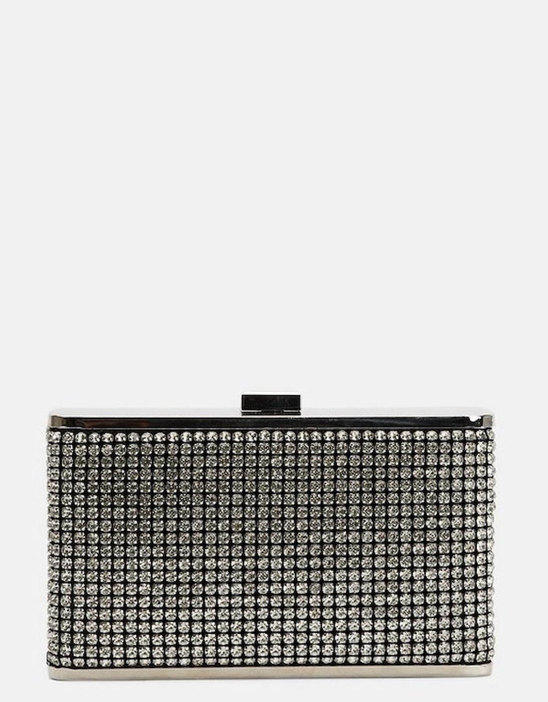 Embellished Box Clutch