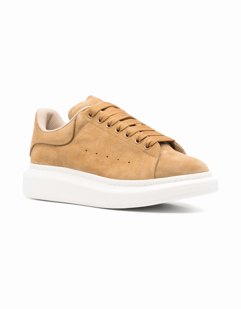 Larry Leather Sneakers Beige