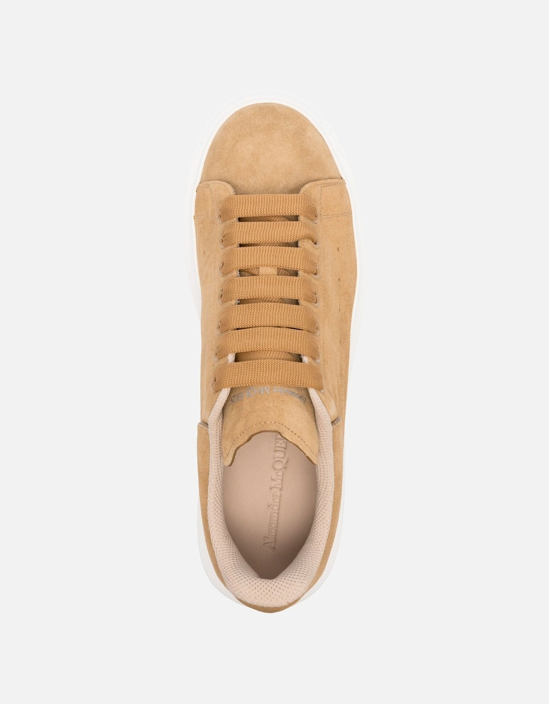 Larry Leather Sneakers Beige