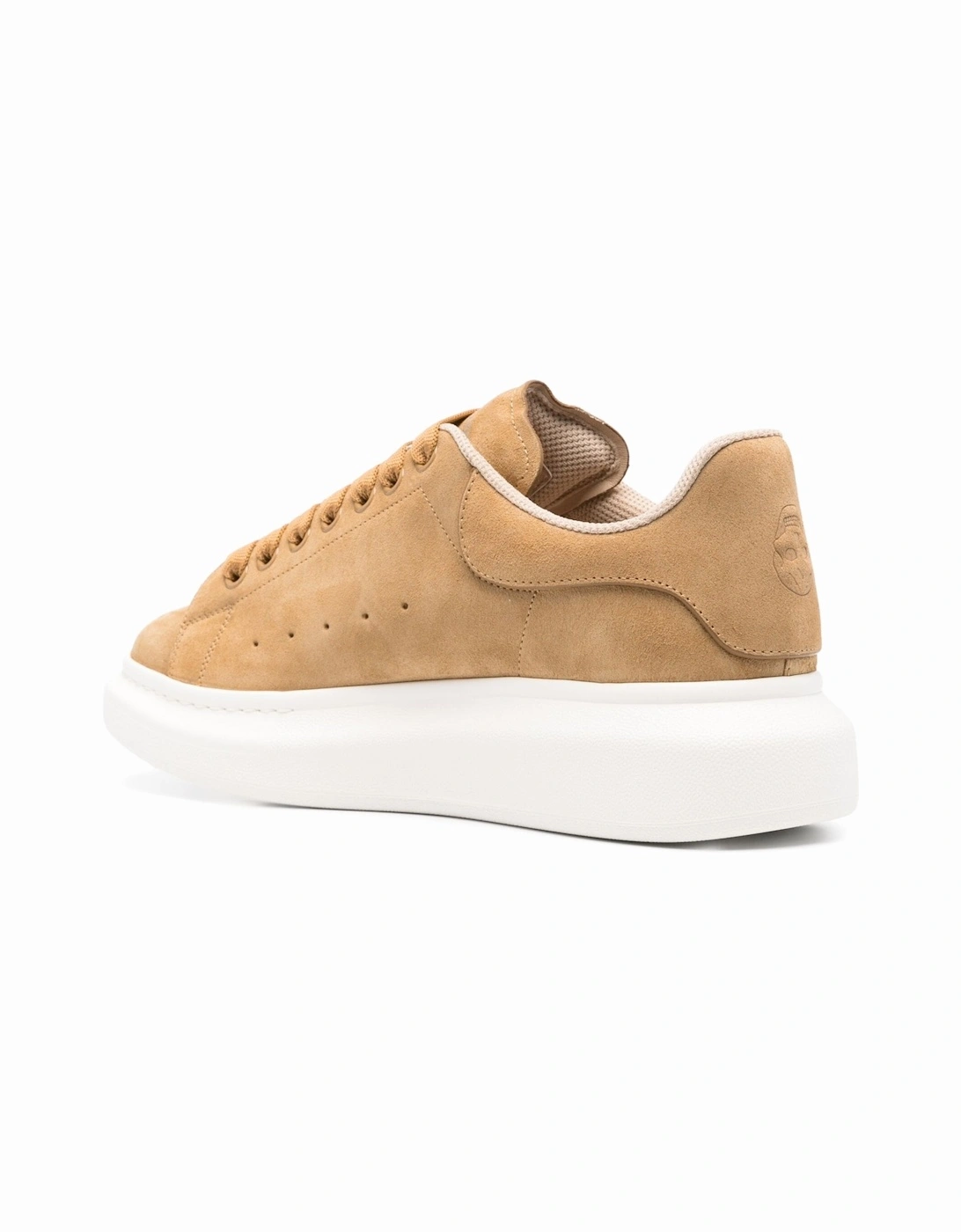 Larry Leather Sneakers Beige