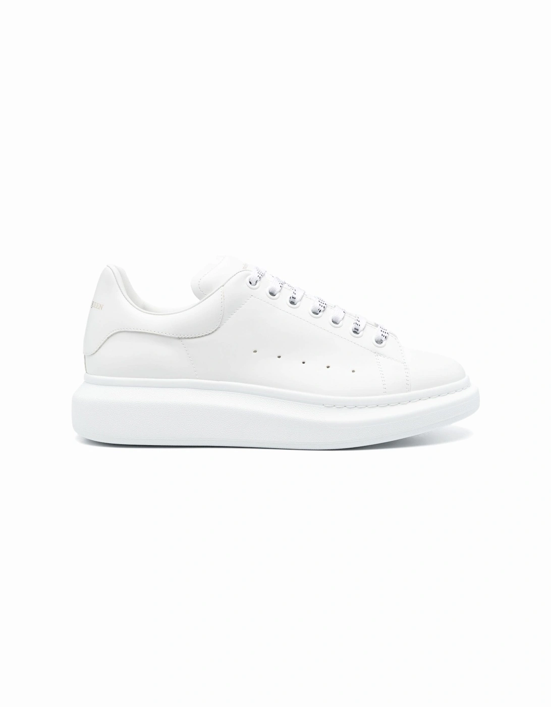 Leather Oversize Sole Sneakers White, 5 of 4