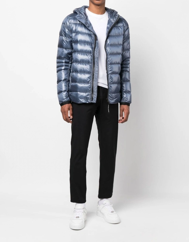 Crofton Hooded Jacket Blue