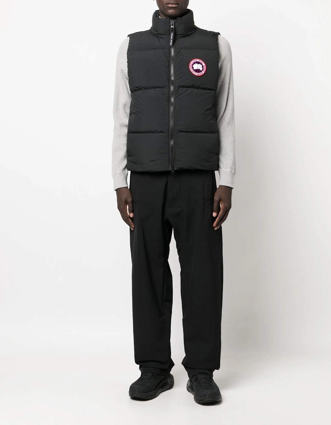 Lawrence Puffer Gilet Black