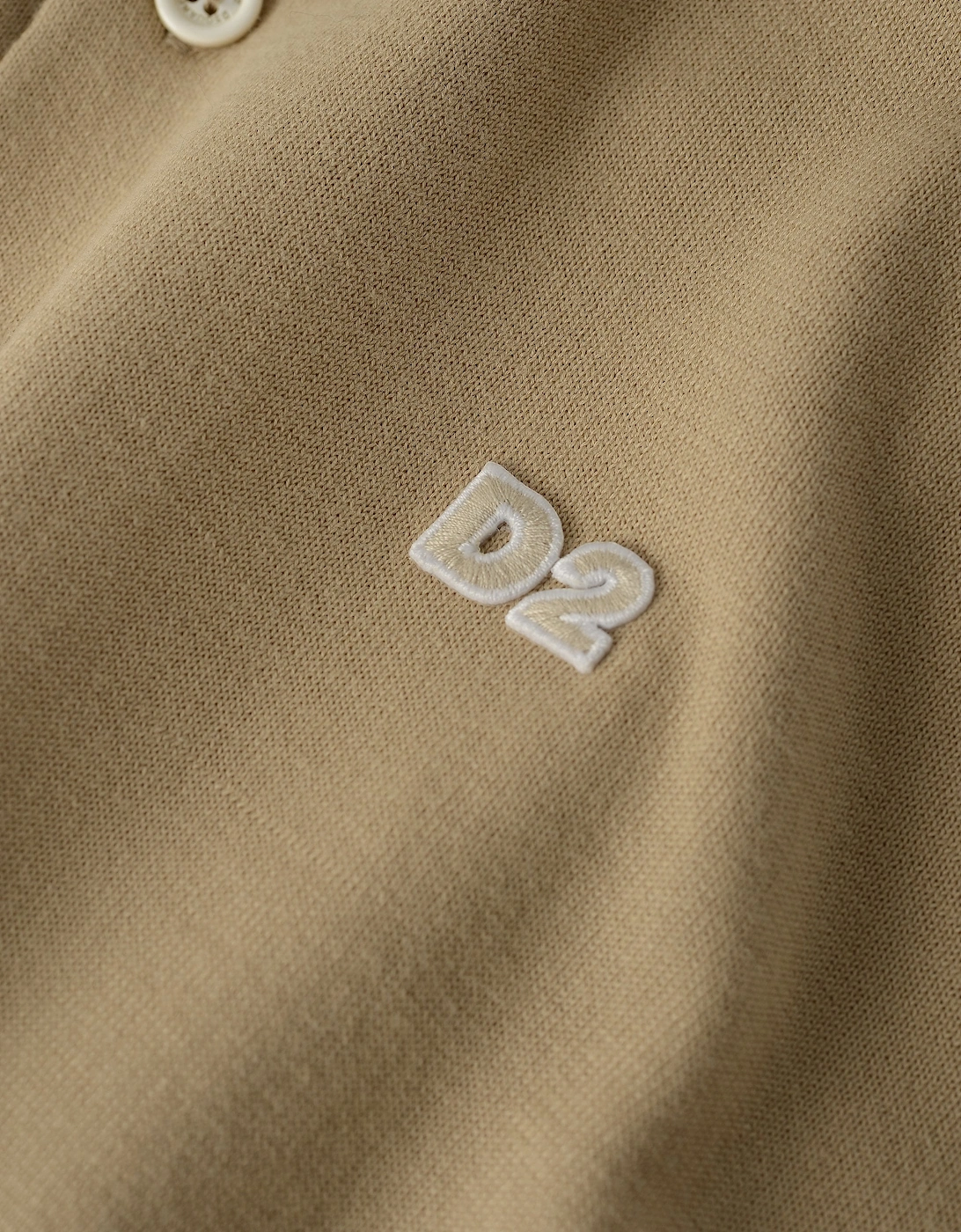 Knitted Polo Beige