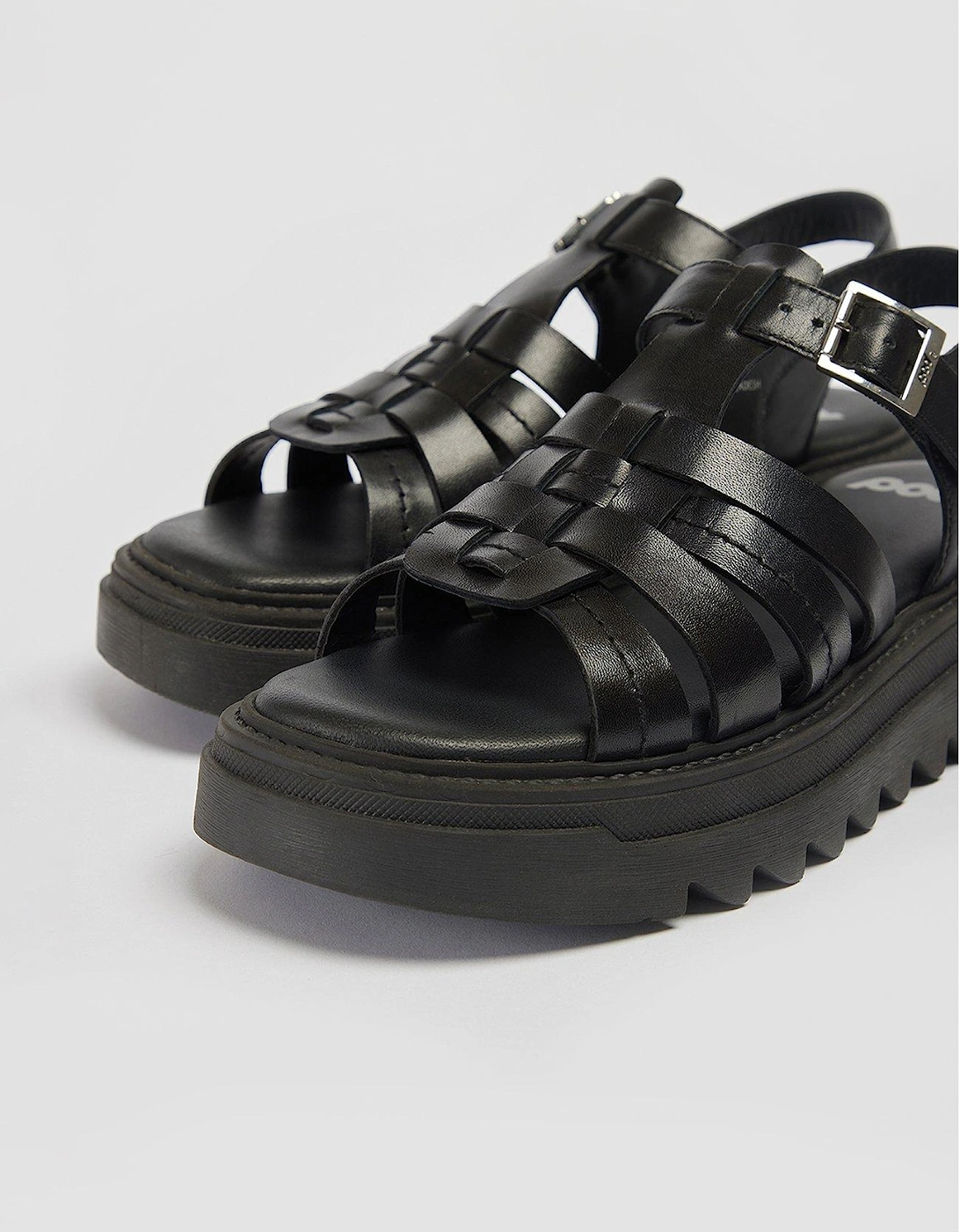 Lara Black Sandal