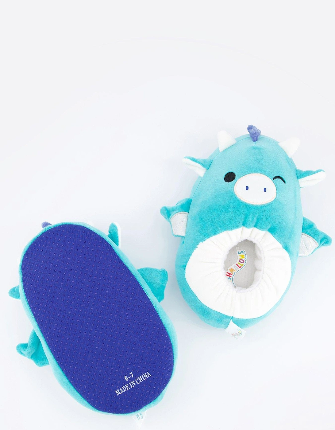 Squishmallow Tatiana Dragon Slippers