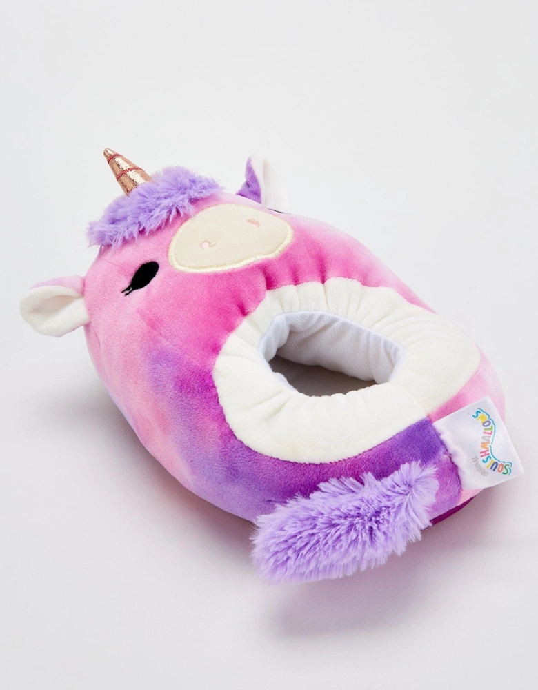 Squishmallow Lola Unicorn Slippers