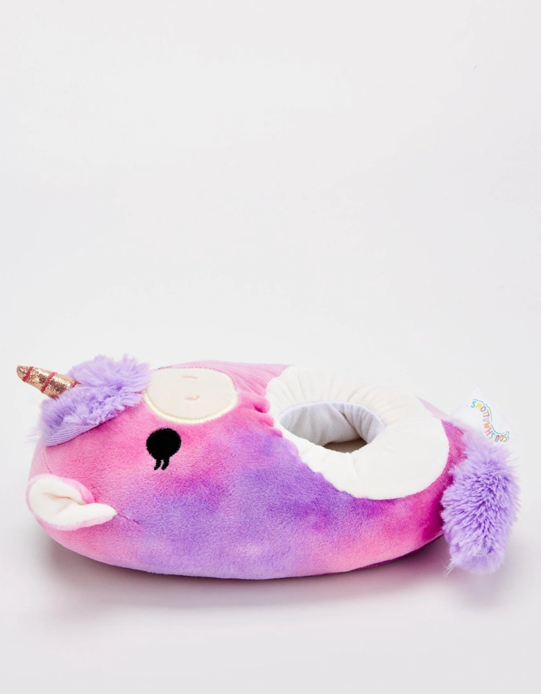 Squishmallow Lola Unicorn Slippers