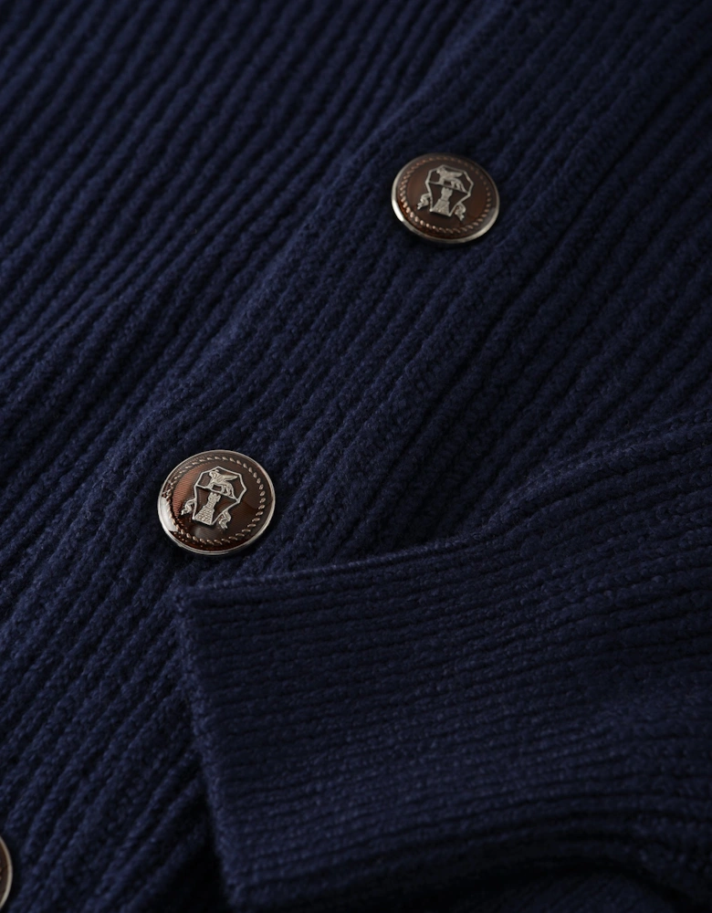 Shawl Cardigan Navy