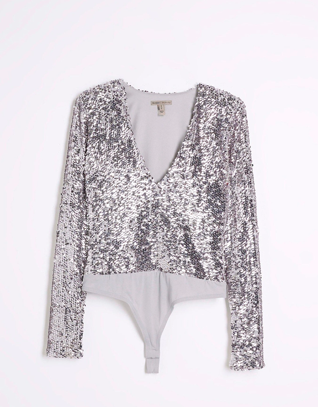 Sequin Shoulder Pad Body - Light Purple