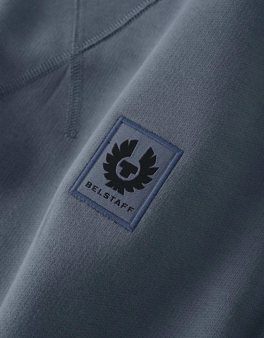 Patch Logo Sweatshirt Blue