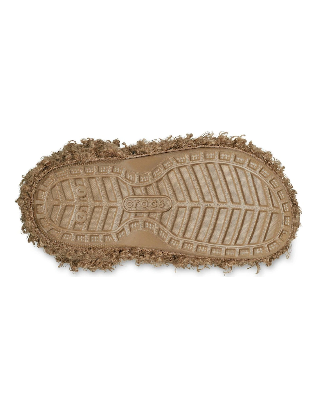 Kids Classic Doodle Fur Lined Clog - Brown