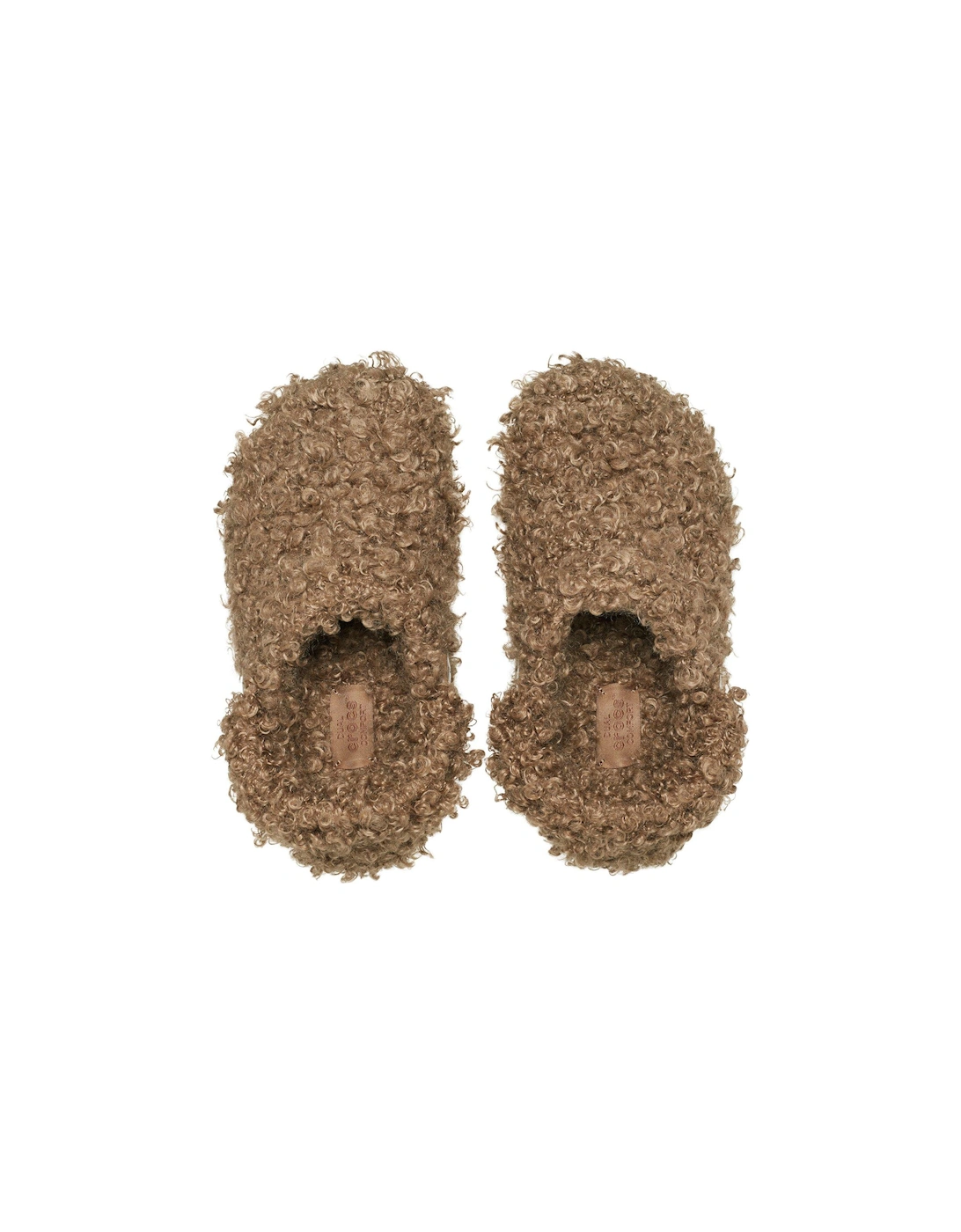 Kids Classic Doodle Fur Lined Clog - Brown