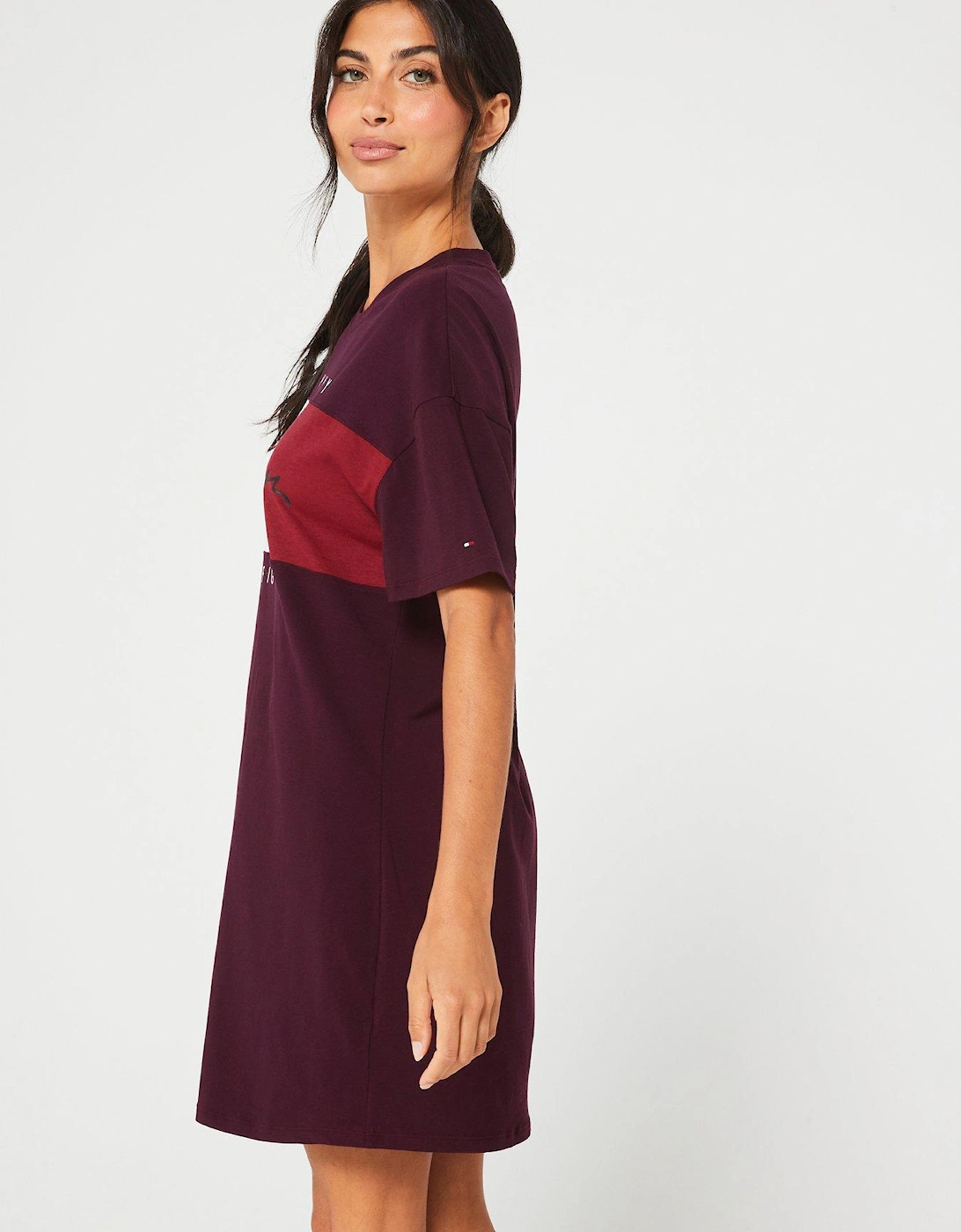 T-shirt Logo Nightdress - Red