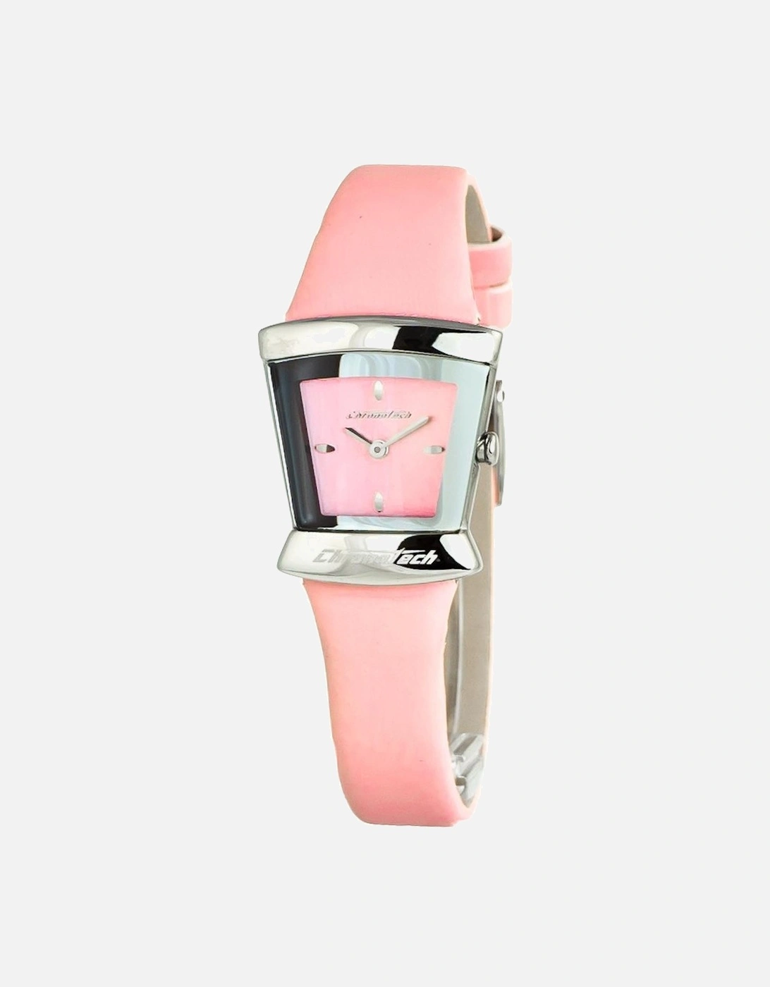 Steel Case Quartz Analog Watch with Leather Bracelet Women -, 3 of 2