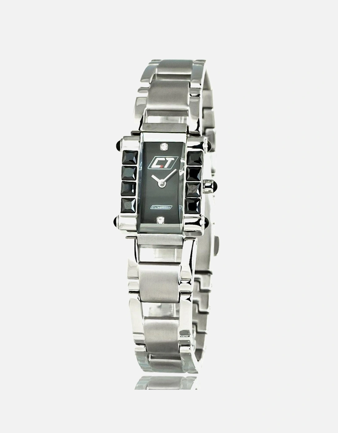 Quartz Analog Steel Case Watch Women - Silver Watches, 3 of 2