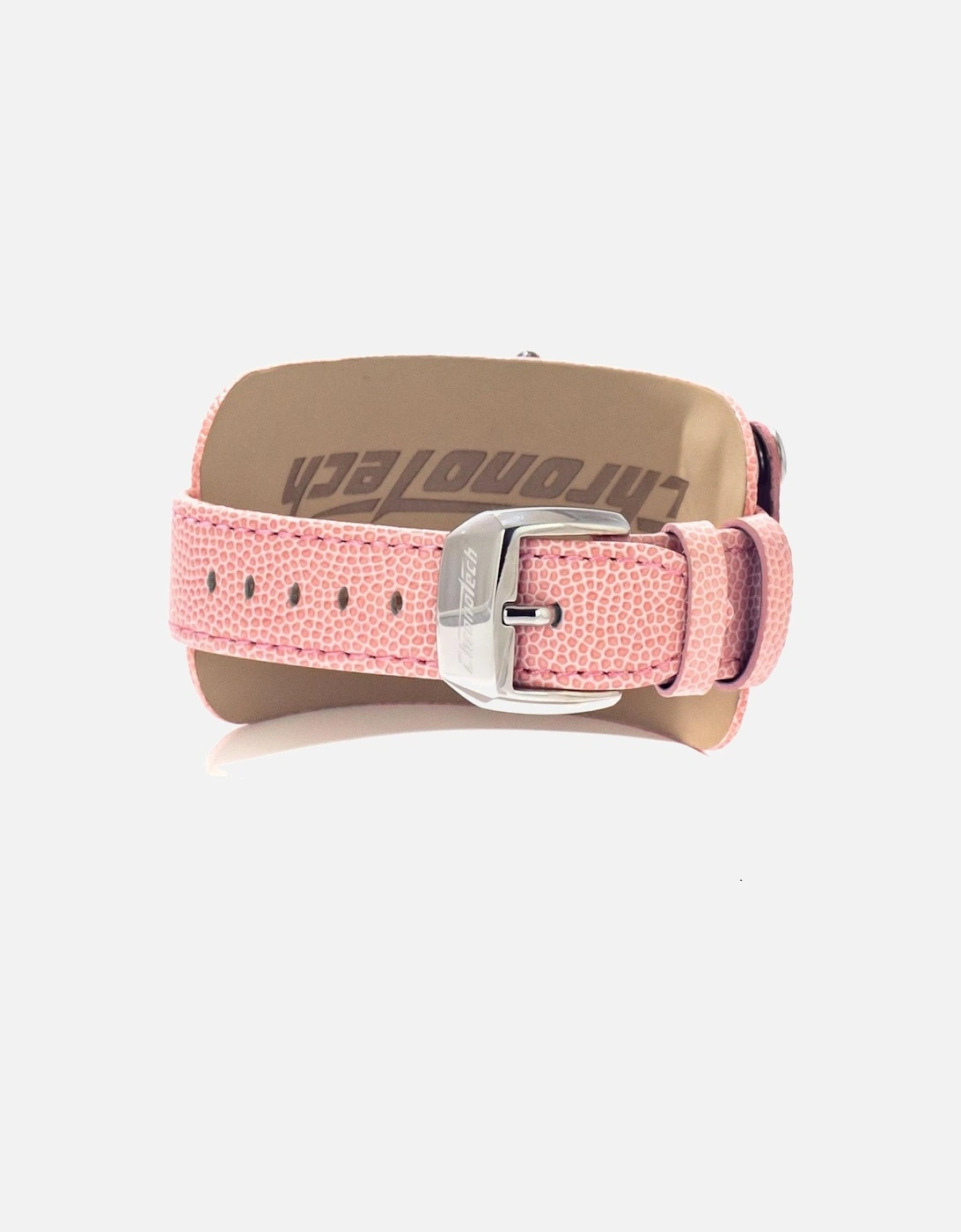 Quartz Analog Steel Case Leather Bracelet Watch Unisex - Multicolor
