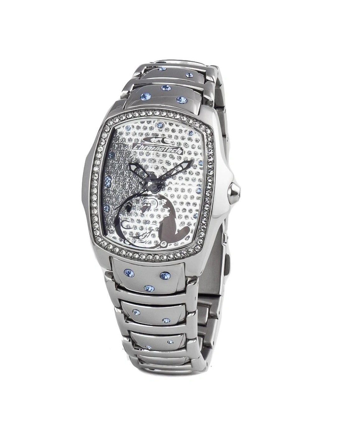 Quartz Analog Steel Case Watch Women - Silver Watches, 3 of 2