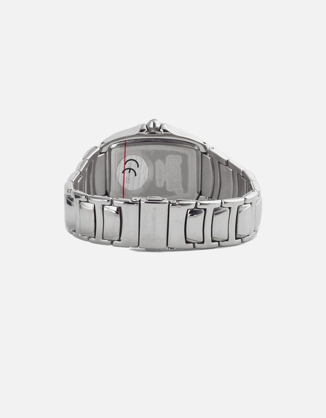 Quartz Analog Steel Case Watch Women - Silver Watches