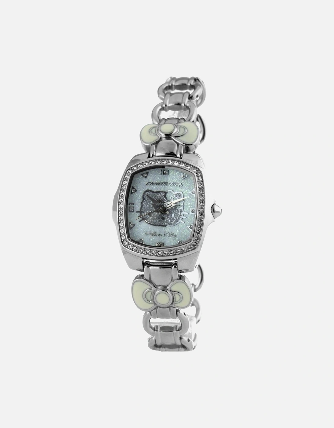 Quartz Analog Steel Case and Bracelet Watch Women - Silver Watches, 3 of 2