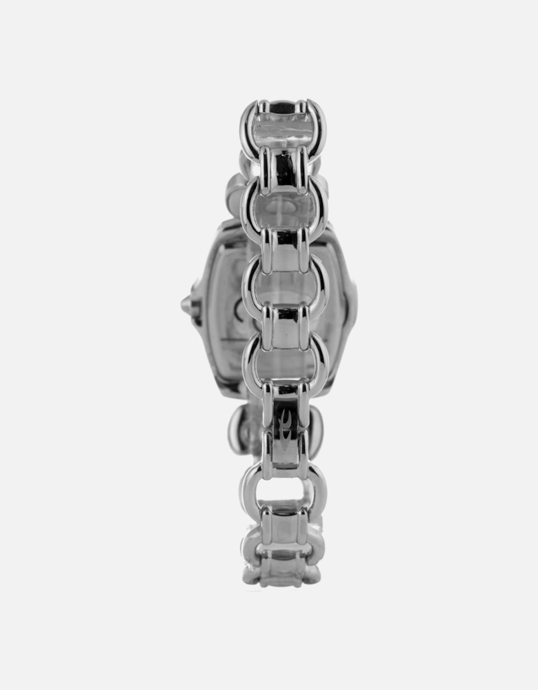 Quartz Analog Steel Case and Bracelet Watch Women - Silver Watches