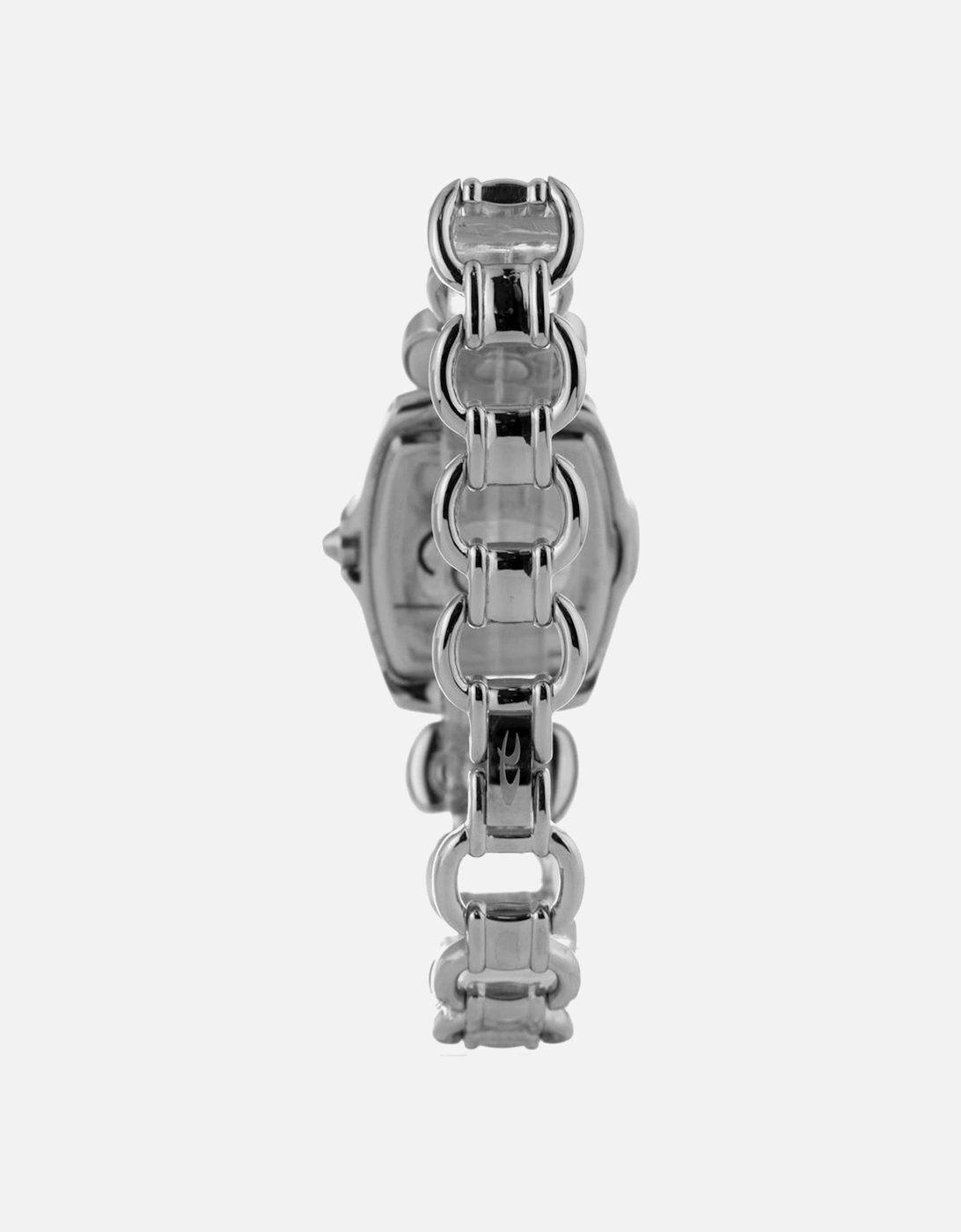 Quartz Analog Steel Case and Bracelet Watch Women - Silver Watches