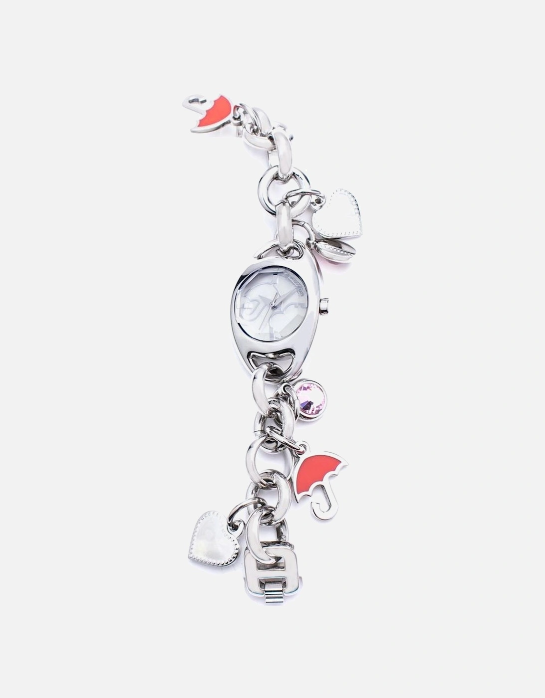 Quartz Analog Steel Watch with Mineral Glass Women - Silver Watches, 3 of 2