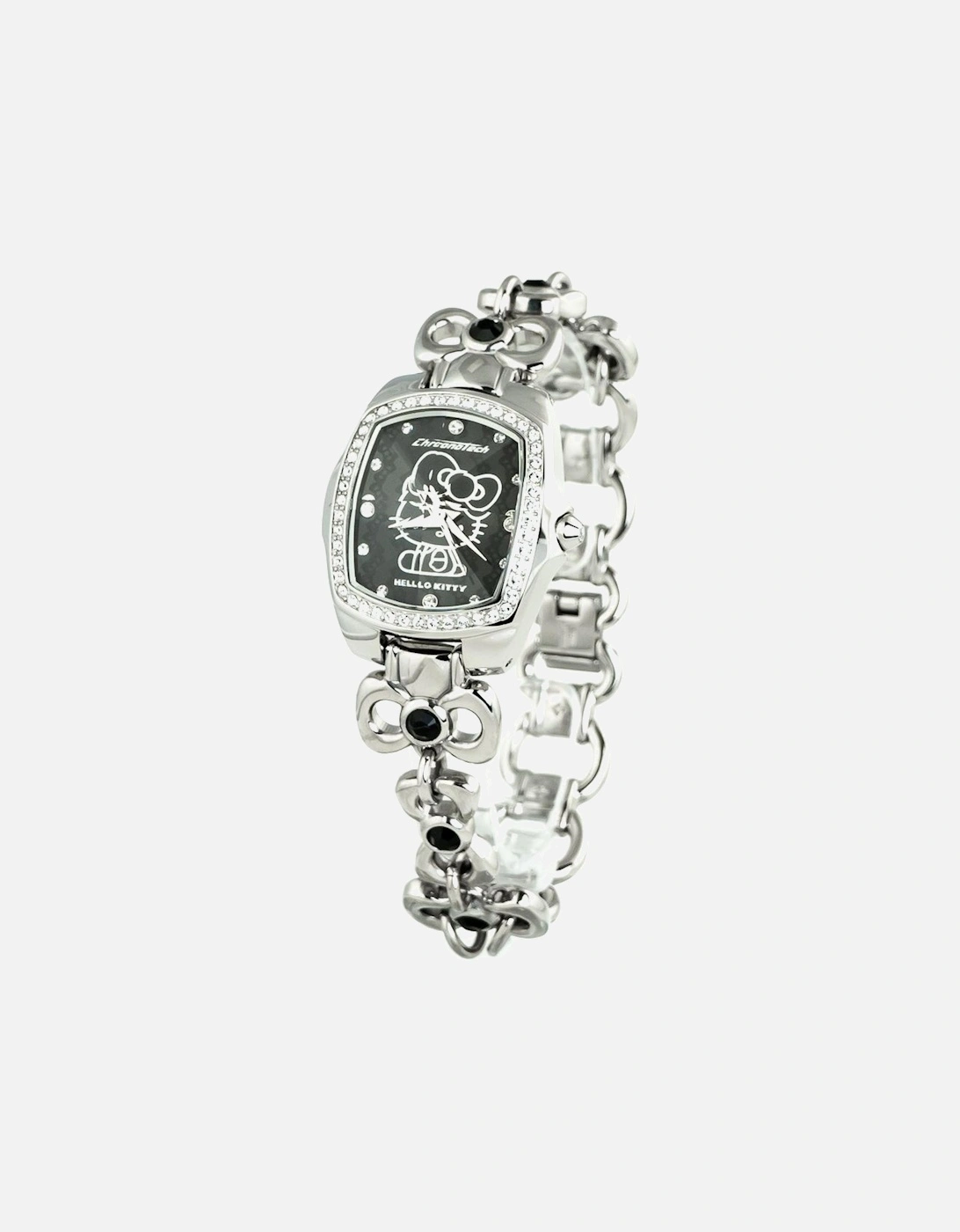 Steel Analog Quartz Watch with Altitude Function Women - Silver, 3 of 2