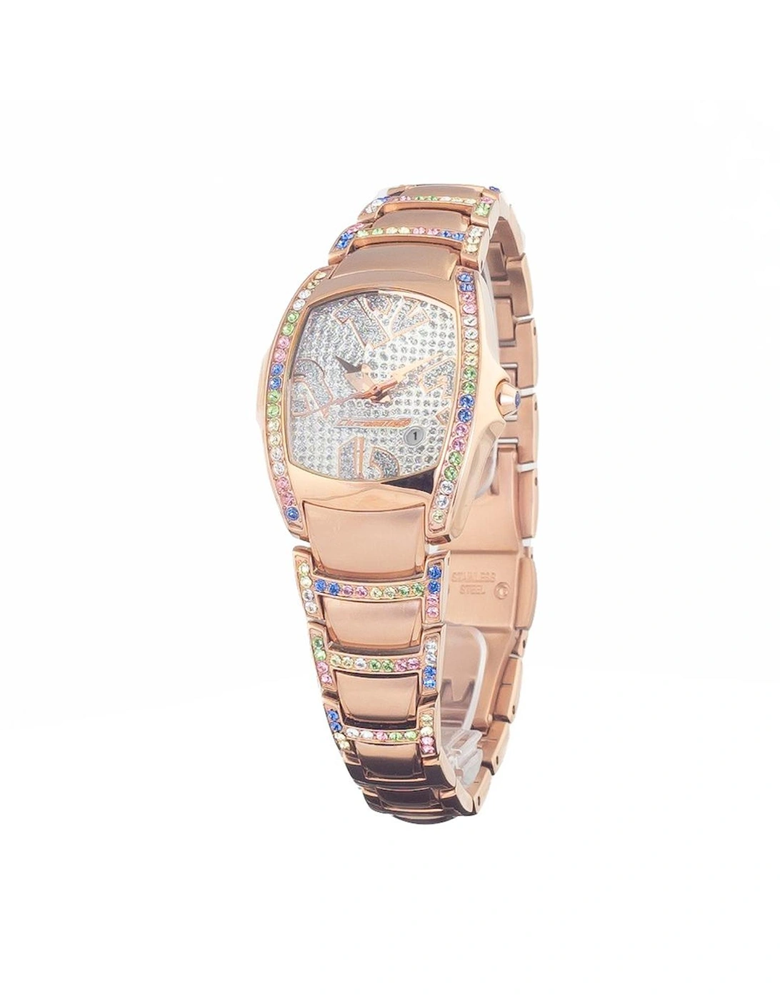 Steel Case Quartz Analog Watch Women - Multicolor Watches, 3 of 2