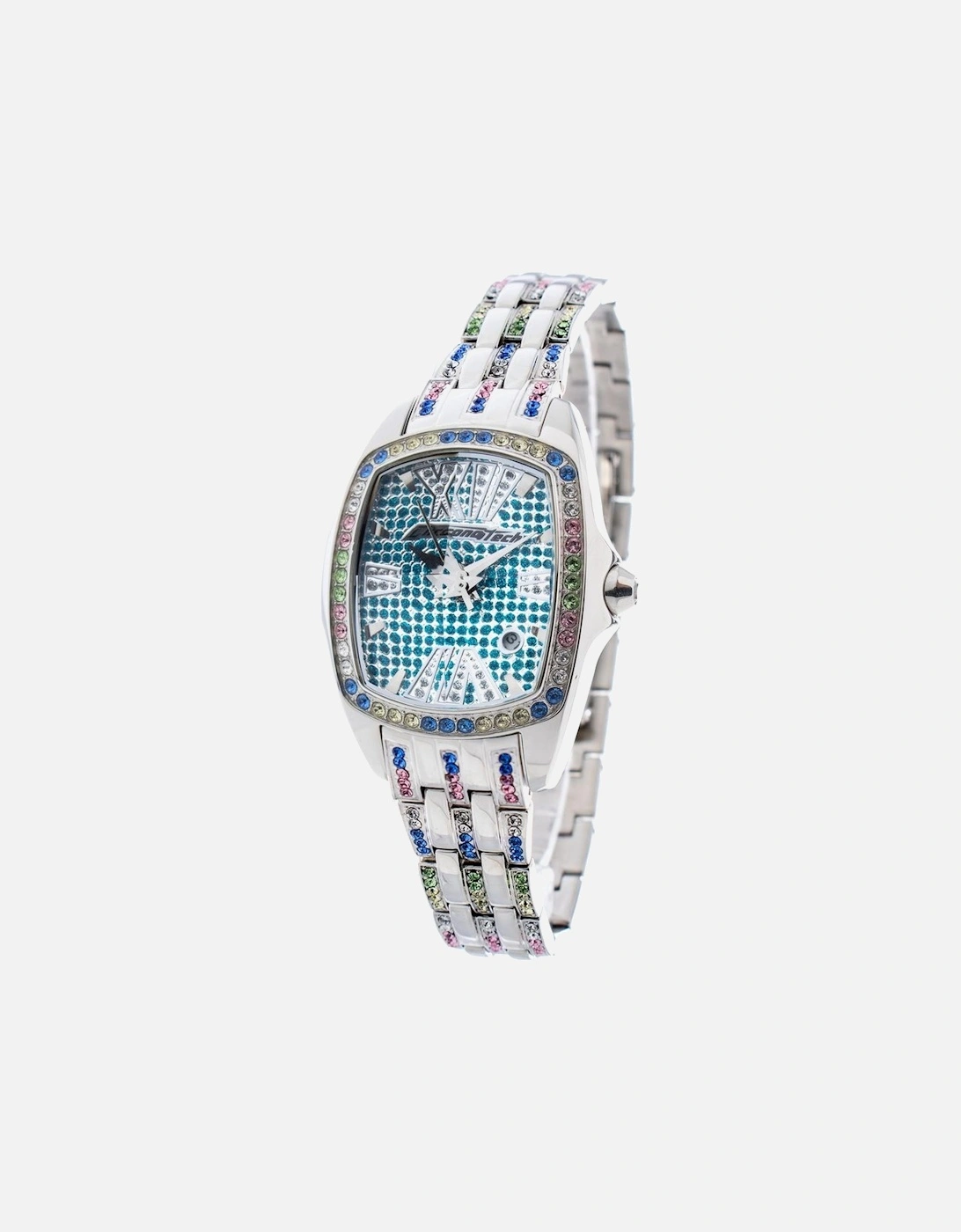 Quartz Steel Analog Watch Women - Silver Watches, 3 of 2