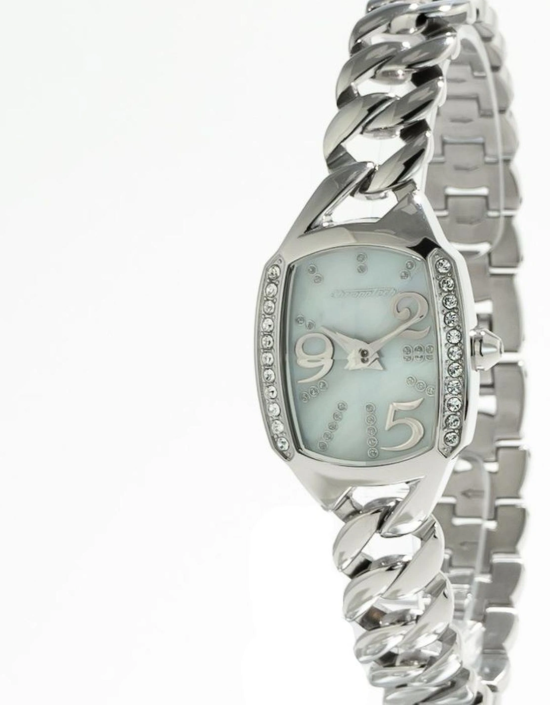 Quartz Analog Steel Case Watch Women - Silver Watches, 3 of 2