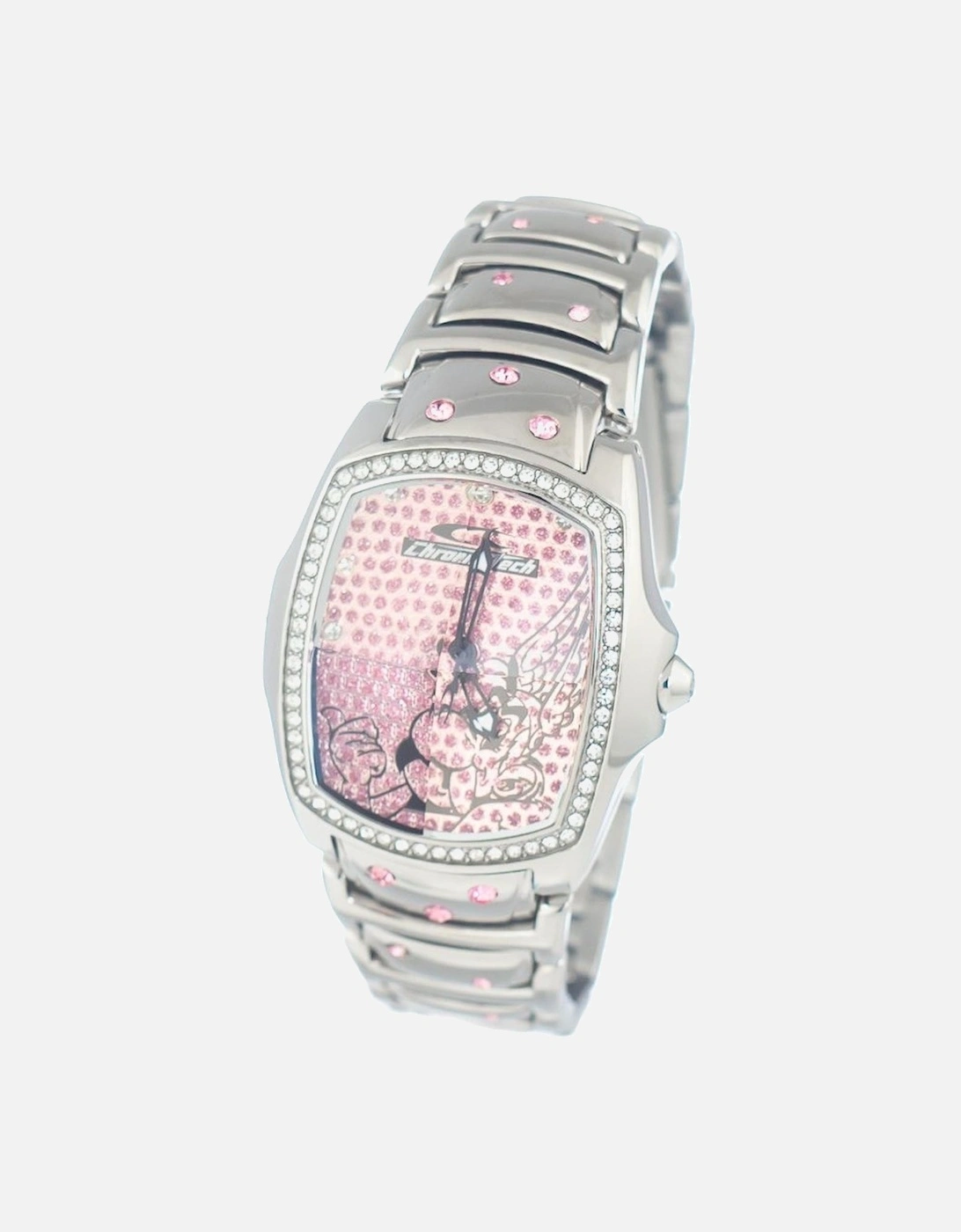 Quartz Analog Steel Case Watch Women - Silver Watches, 3 of 2