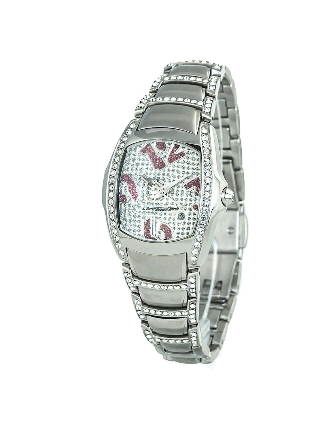Quartz Analog Steel Case and Bracelet Watch Women - Silver Watches, 3 of 2