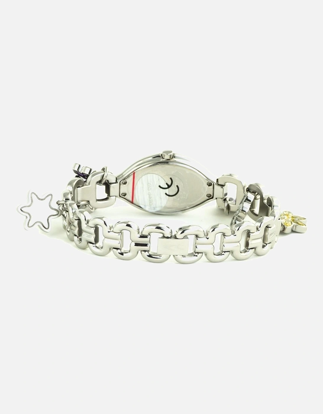 Quartz Analog Steel Case Watch Women - Silver Watches