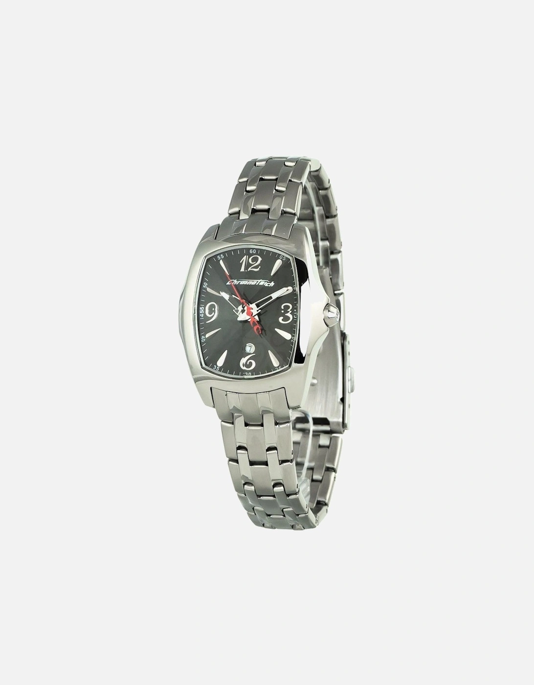 Quartz Analog Steel Case Watch Women - Silver Watches, 3 of 2