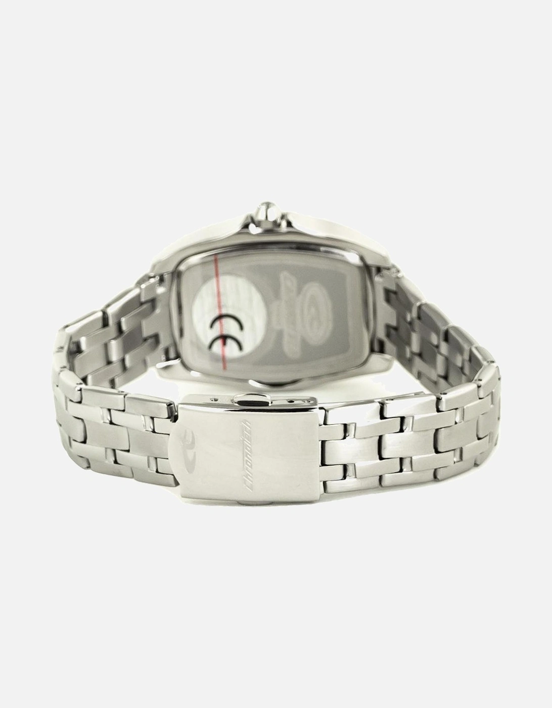 Quartz Analog Steel Case Watch Women - Silver Watches