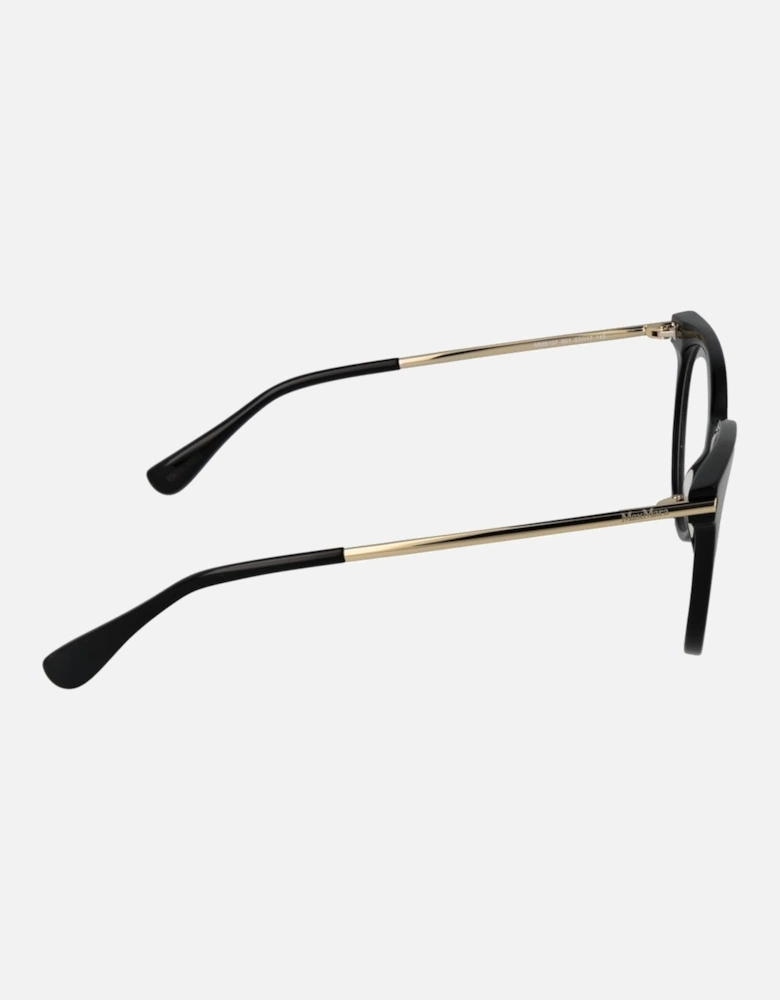 Butterfly Style Full-Rim Acetate Glasses Women - Black Frames