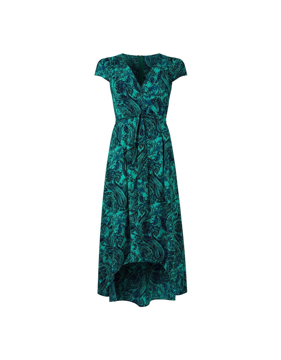 Perfect Paisley Dress -green