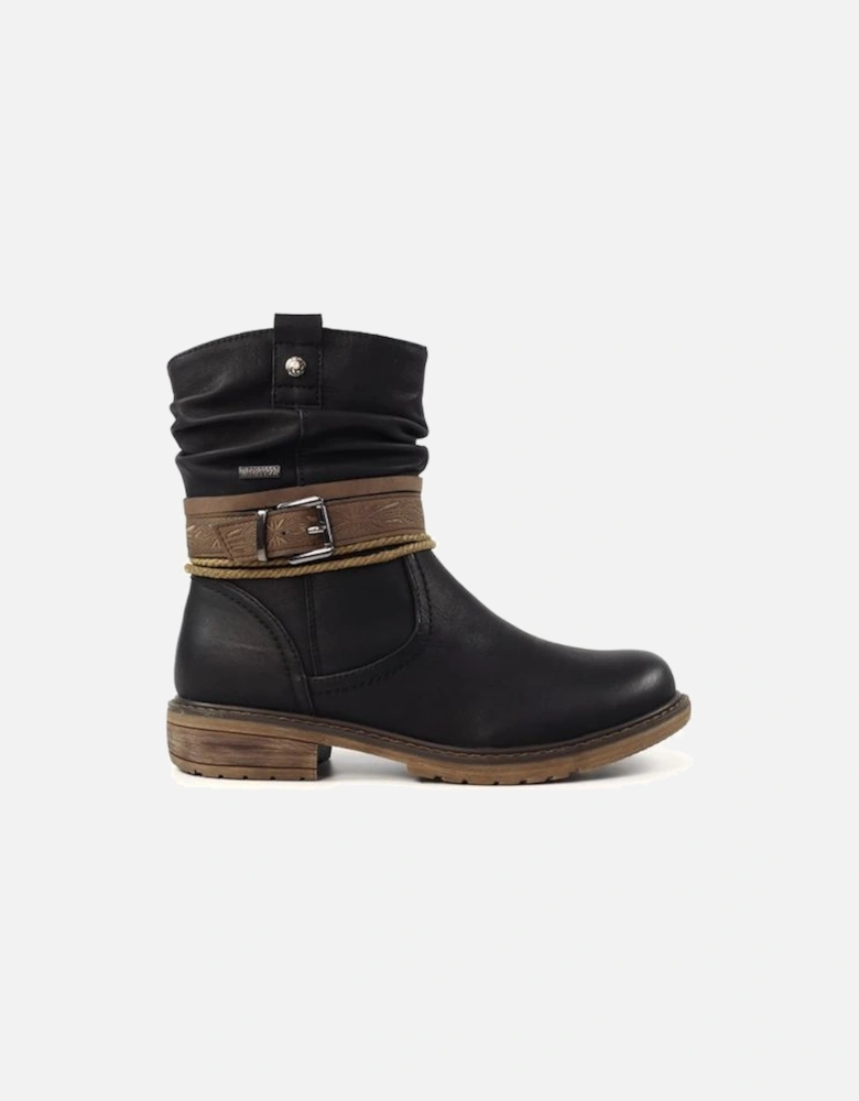 Veronica Black Waterproof Boot GLB145