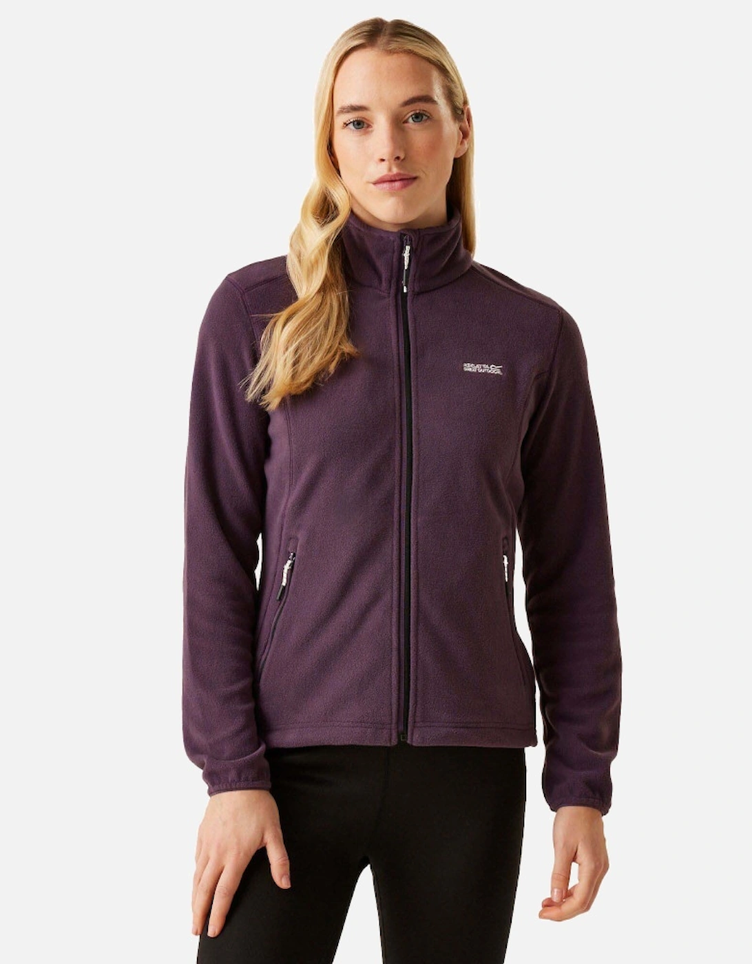 Womens Floreo IV Full Zip Symmetry Fleece Jacket, 5 of 4