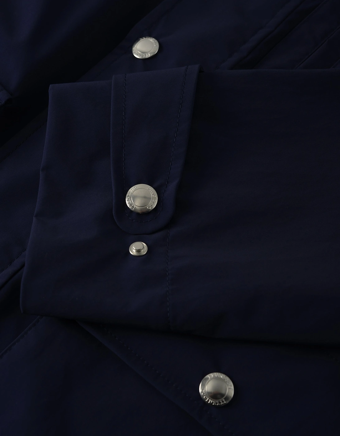 Water Resistant Patch Pocket Jacket Navy